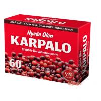Экстракт клюквы Hyvan Olon Karpalo 60 табл