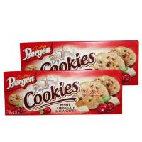 Печенье Bergen с шоколадной крошкой и клюквой Choc Chip with cranberry 150 гр