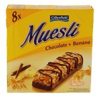 Мюсли-батончики Crownfield Chocolate & Banana 200 гр