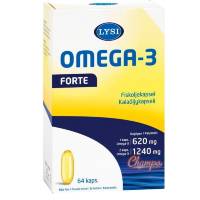 Витамины Lysi Omega-3 Forte 64 капсулы