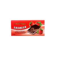 Шоколад с клубничной начинкой Maitre Truffout Erdbeer 100 гр