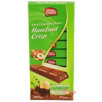 Шоколад молочный Mister Choc Hazelnut Crisp 200 гр