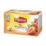 Чай черный Lipton Strawberry Tea 20 пакетиков