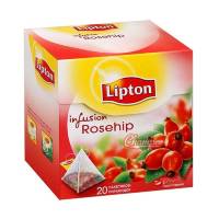 Чай травяной с шиповником Lipton Herbal Infusion Rosehip 20 пирамидок
