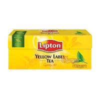 Чай черный Lipton Yellow Label Tea 20 пакетиков