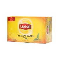 Чай черный Lipton Yellow Label Tea 50 пакетиков