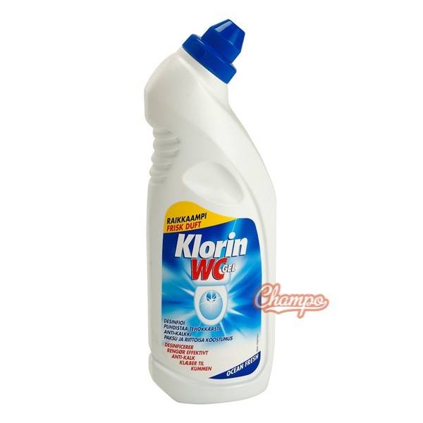 Гель для унитаза Klorin WC-Gel Ocean Fresh 750 мл