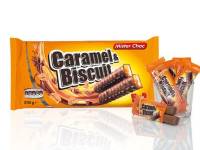 Шоколадные батончики Mister Choc Caramel & Biscuit 290 гр