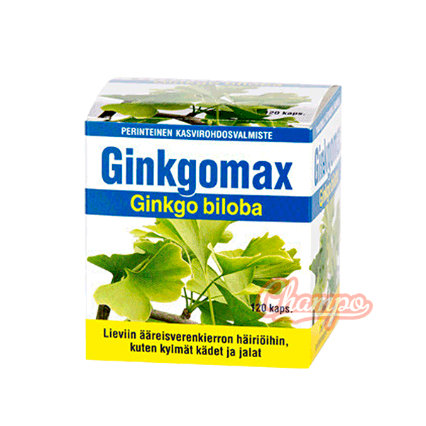 Пищевая добавка Ginkgomax Ginkgo Biloba 120 капсул