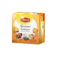 Чай черный Lipton Temptation ассорти 20 пирамидок
