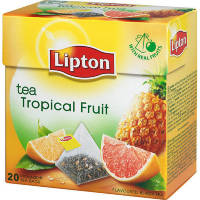 Чай черный Lipton Tropical Fruit 20 пирамидок
