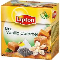 Чай черный Lipton Vanilla Caramel 20 пирамидок