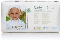 Подгузники Naty 4 (7-18кг) 44 шт