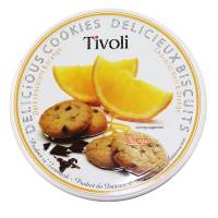 Печенье Tivoli с темным шоколадом и апельсином 150 гр