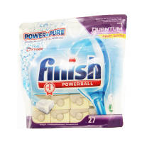 Таблетки для посудомойки Finish Quantum Powerball 27 шт
