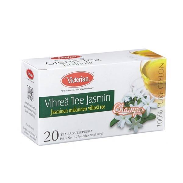 Чай зеленый Victorian Jasmin Tea 20 пакетиков