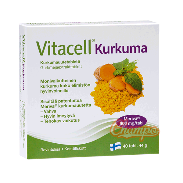 Пищевая добавка Vitacell Kurkuma 40 табл