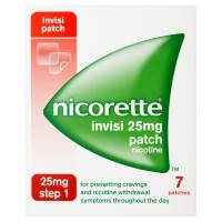 Пластырь Nicorette антиникотиновый 25 мг 7 шт