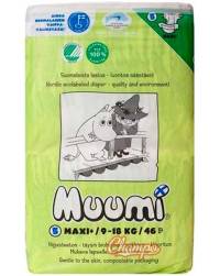 Подгузники Muumi Maxi+ (5) 10-16кг 44 шт
