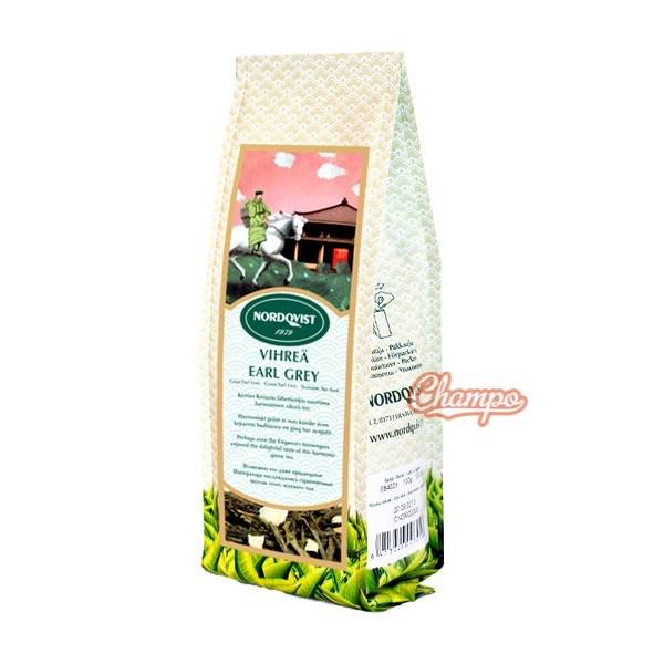 Чай зеленый Nordqvist Vihrea Earl Grey 80 гр